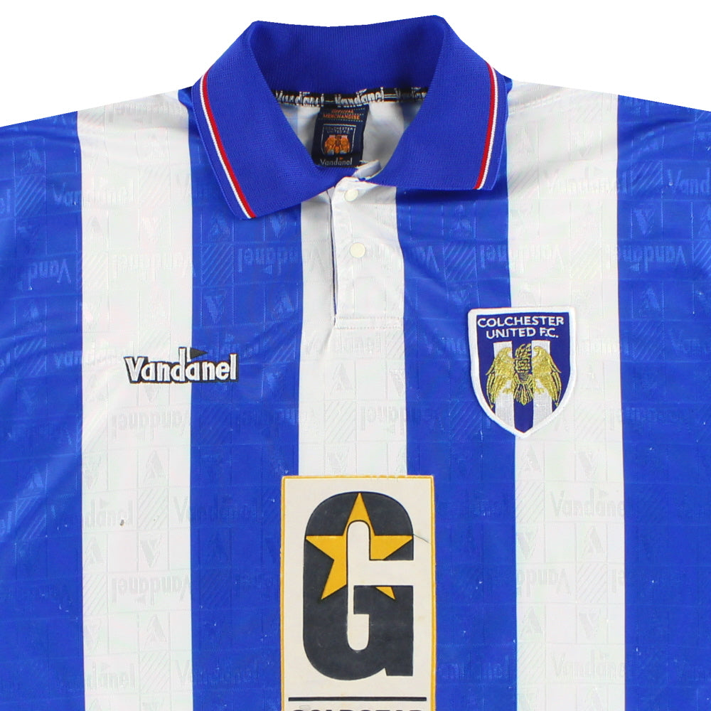 Maillot Colchester United Vandanel - 1996-97 Domicile