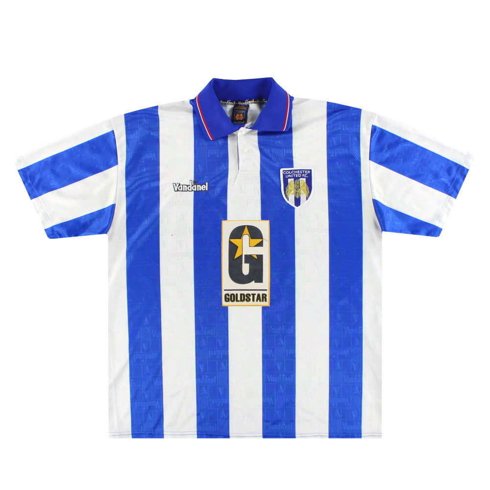 Maillot Colchester United Vandanel - 1996-97 Domicile