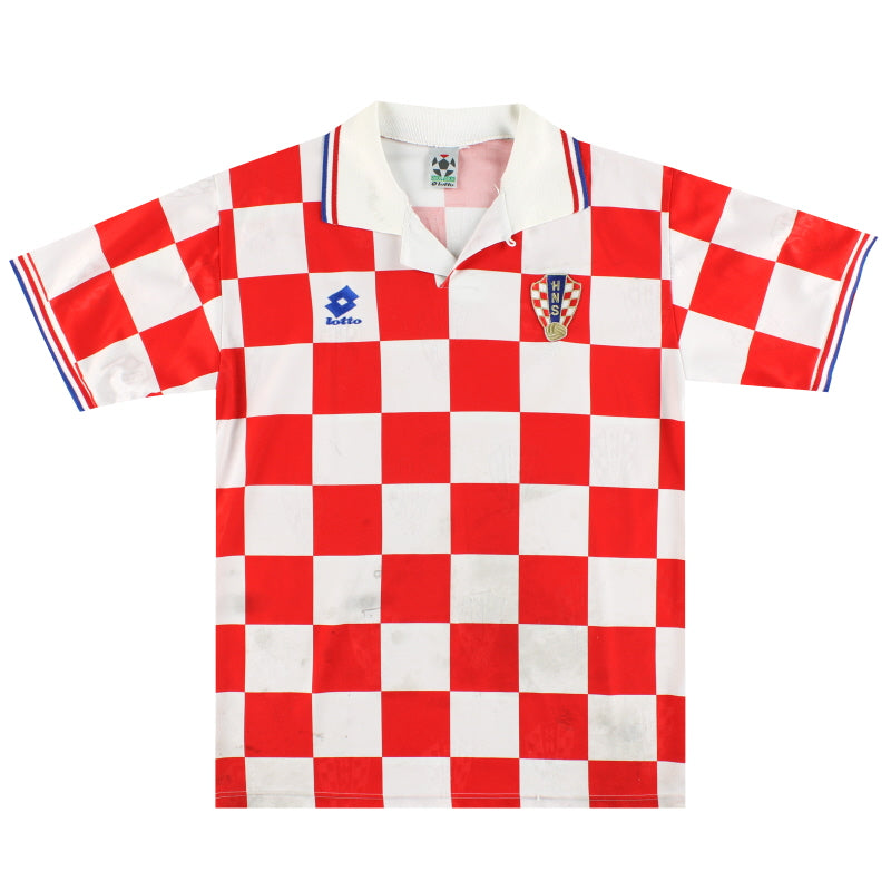 Maillot Croatie - 1996-98 Domicile