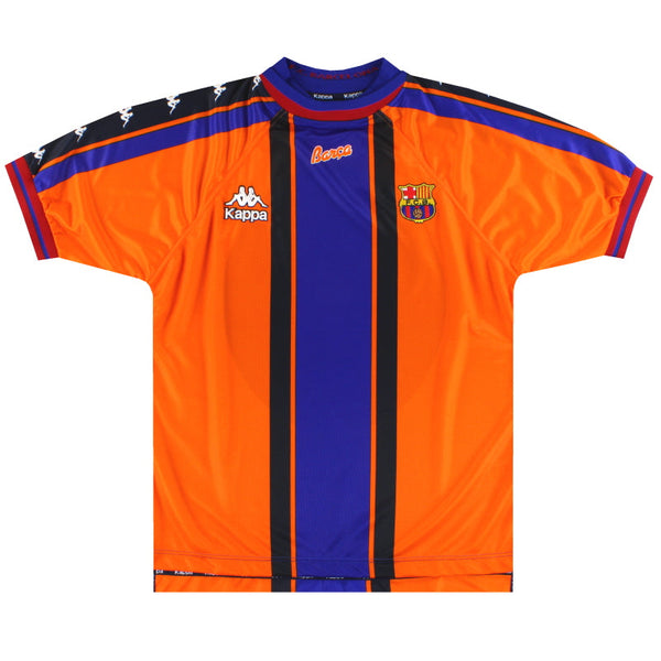 Maillot Barcelone - 1997-98 Extérieur