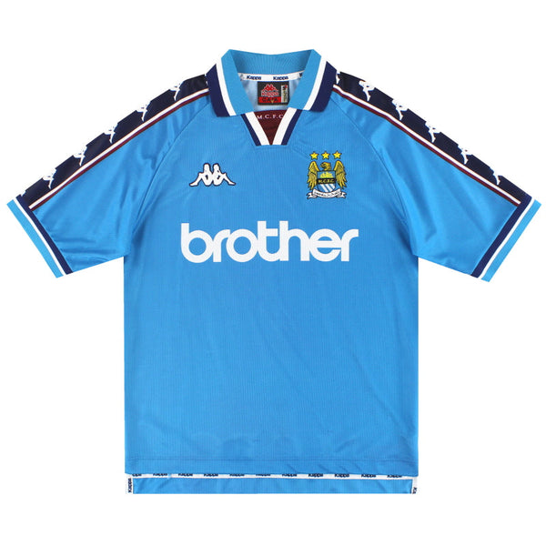 Maillot Manchester City - 1997-99 Domicile