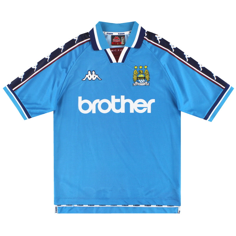 Maillot Manchester City - 1997-99 Domicile