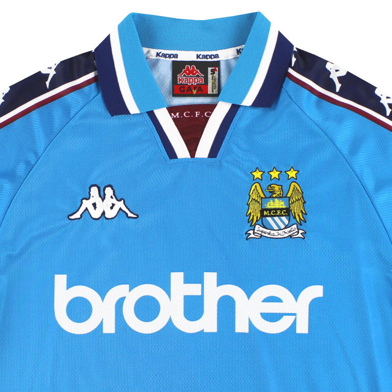 Maillot Manchester City - 1997-99 Domicile