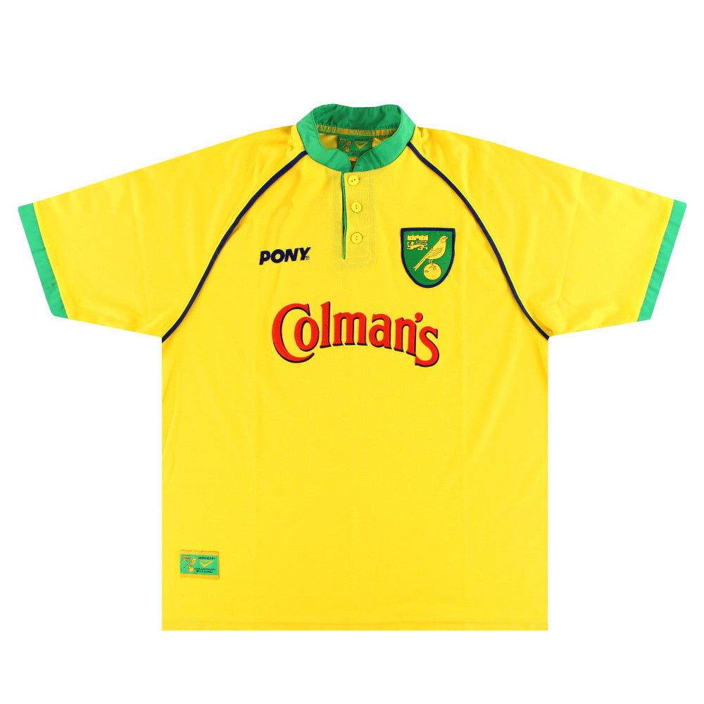 Maillot Norwich City - 1997-99 Domicile