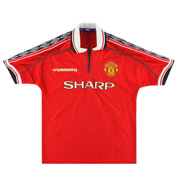 Maillot Manchester United - 1998-00 Domicile