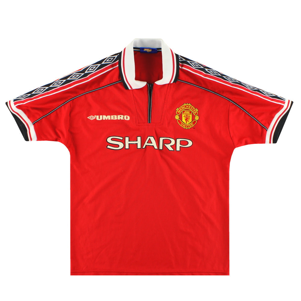 Maillot Manchester United - 1998-00 Domicile