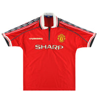 Maillot Manchester United - 1998-00 Domicile