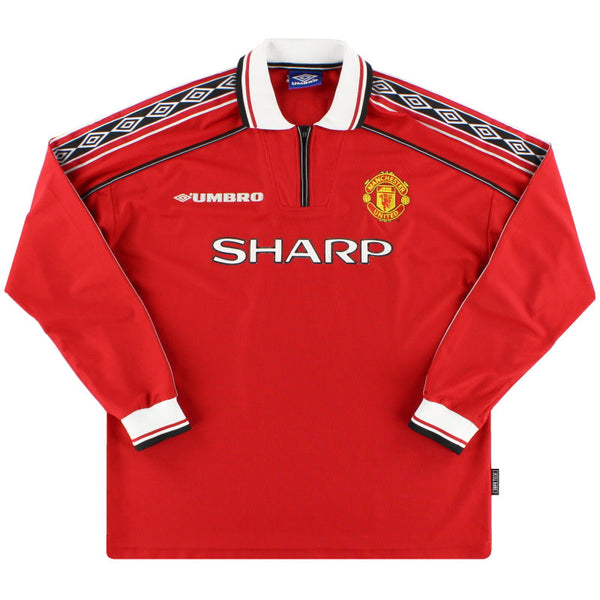 Maillot Manchester United - 1998-99 Domicile