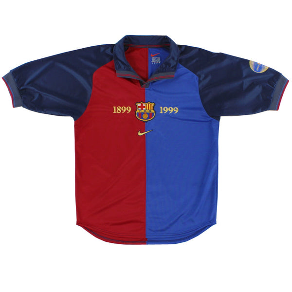 Maillot Barcelone - 1999-00 Domicile