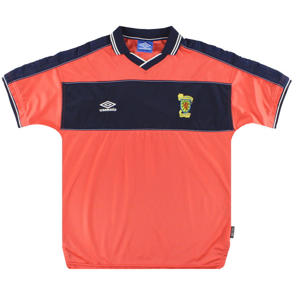 Maillot Écosse - 1999-00 Extérieur