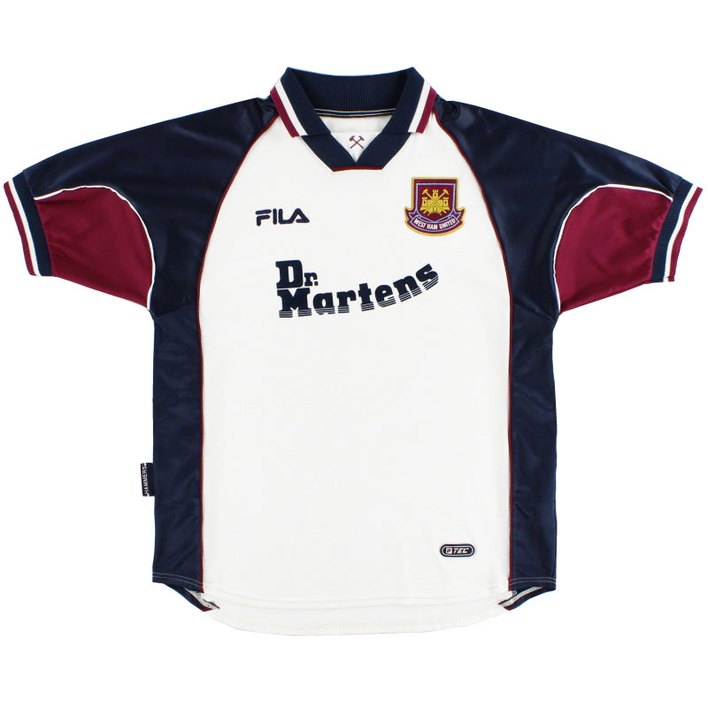 Maillot West Ham - 1999-01 Extérieur