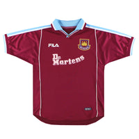 Maillot West Ham - 1999-01 Domicile