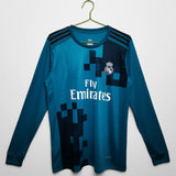 Maillot 20018 Maillot Real Madrid - 2017 Third Retro Manches Longues