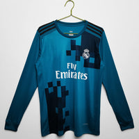 Maillot 20018 Maillot Real Madrid - 2017 Third Retro Manches Longues