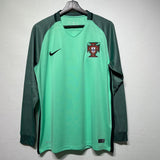 Maillot Portugal maillot - 2016 Extérieur Retro Manches Longues