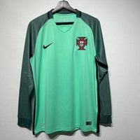 Maillot Portugal maillot - 2016 Extérieur Retro Manches Longues