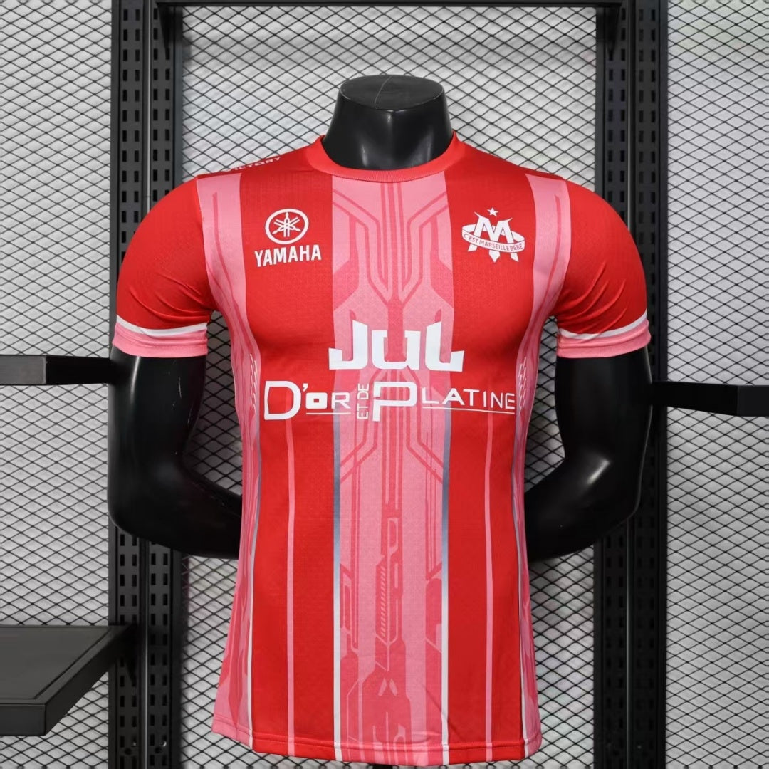 Maillot Marseille red - 25/26 Spécial Player
