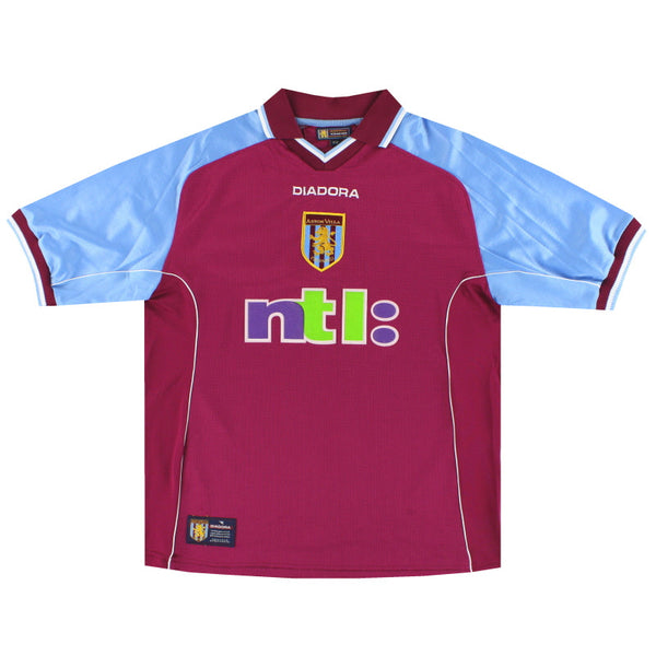 Maillot Aston Villa - 2000-01 Domicile