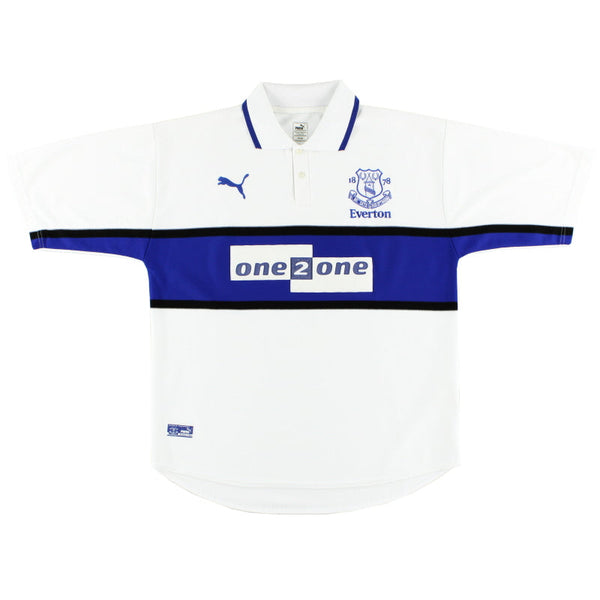 Maillot Everton - 2000-01 Third