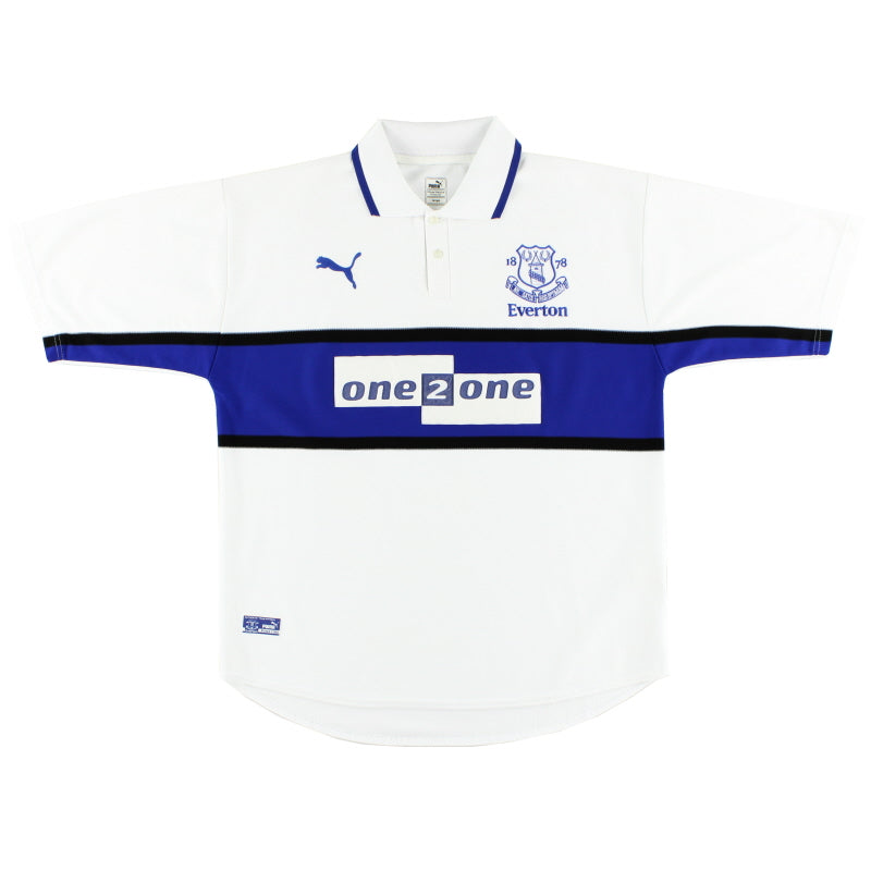 Maillot Everton - 2000-01 Third