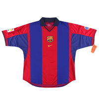 Maillot Barcelone - 2000-01 Domicile