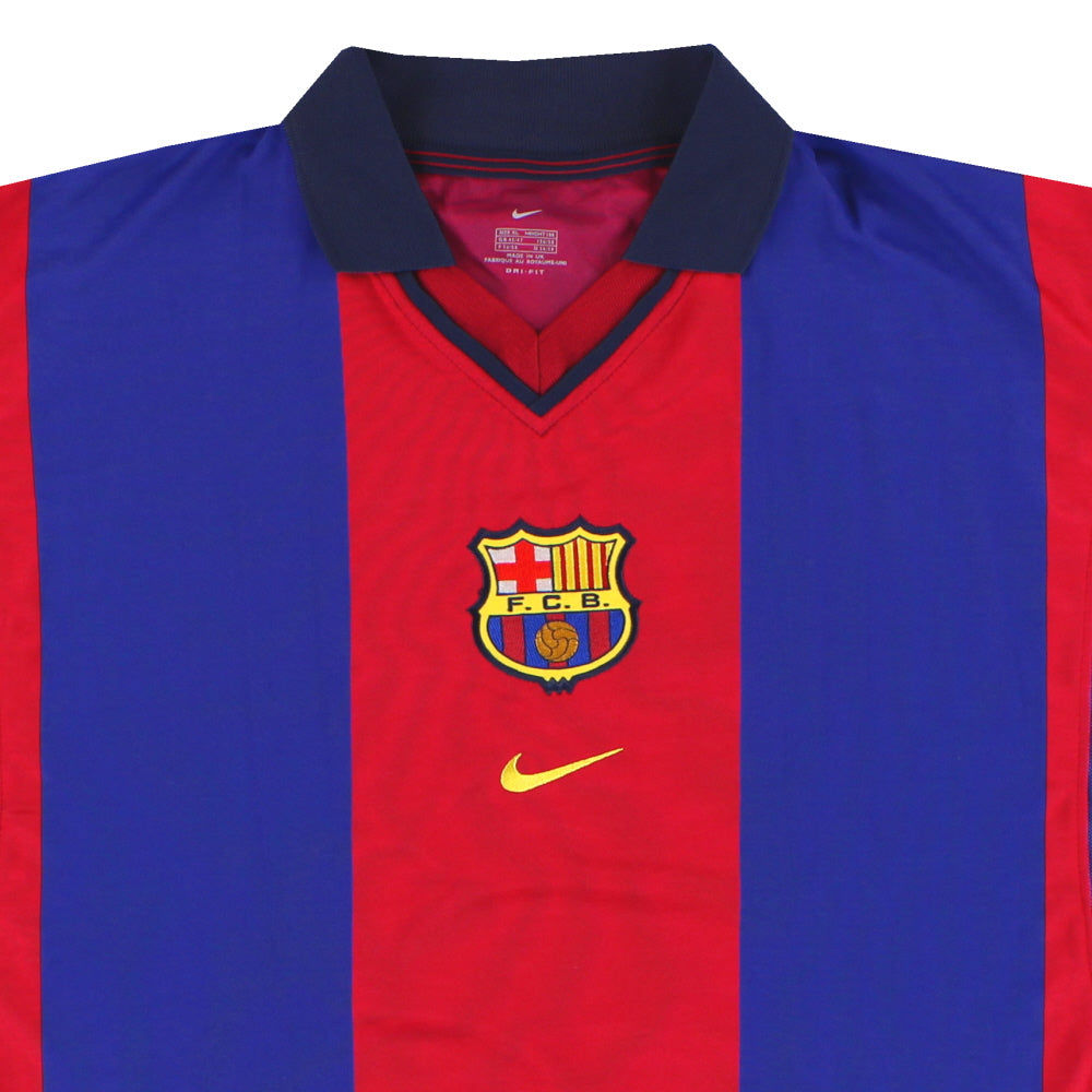 Maillot Barcelone - 2000-01 Domicile