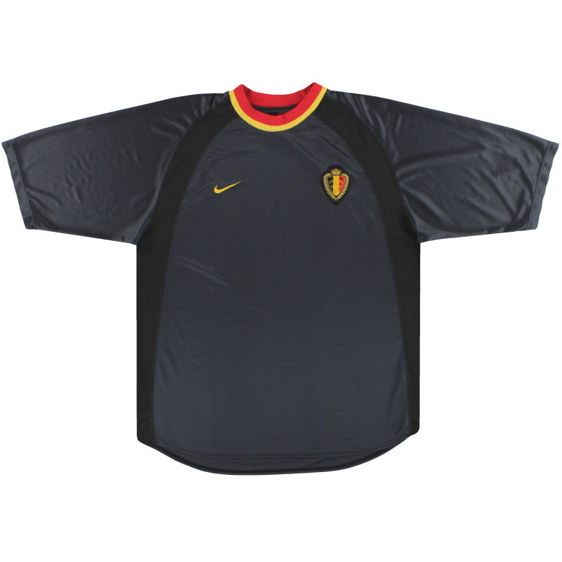 Maillot Belgique - 2000-02 Extérieur
