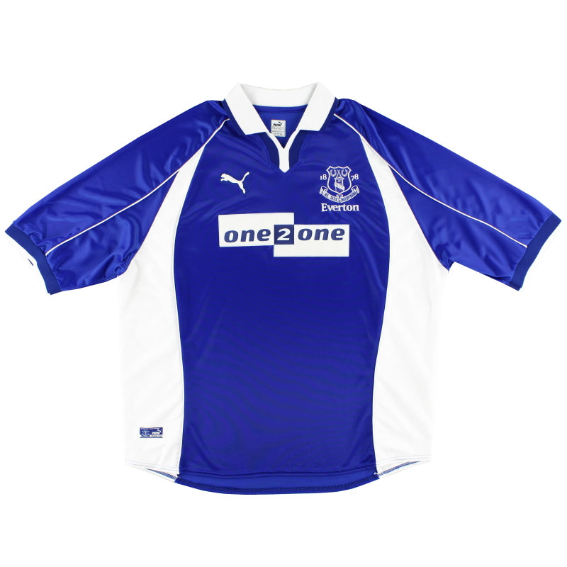 Maillot Everton - 2000-02 Domicile