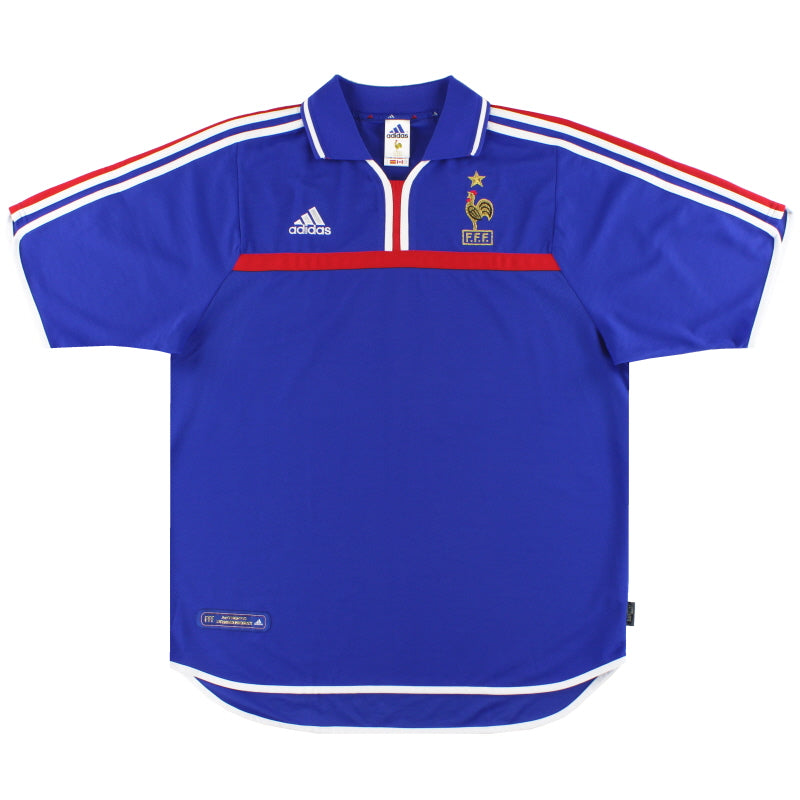 Maillot France - 2000-02 Domicile