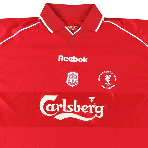 Maillot Liverpool - 2000-02 Domicile