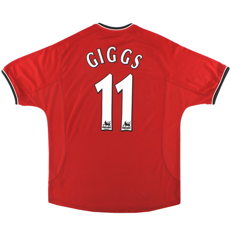Maillot Manchester United - 2000-02 Domicile