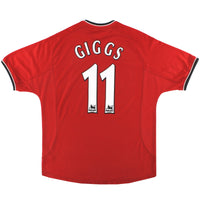 Maillot Manchester United - 2000-02 Domicile