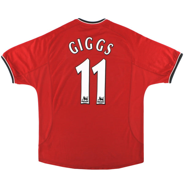 Maillot Manchester United - 2000-02 Domicile