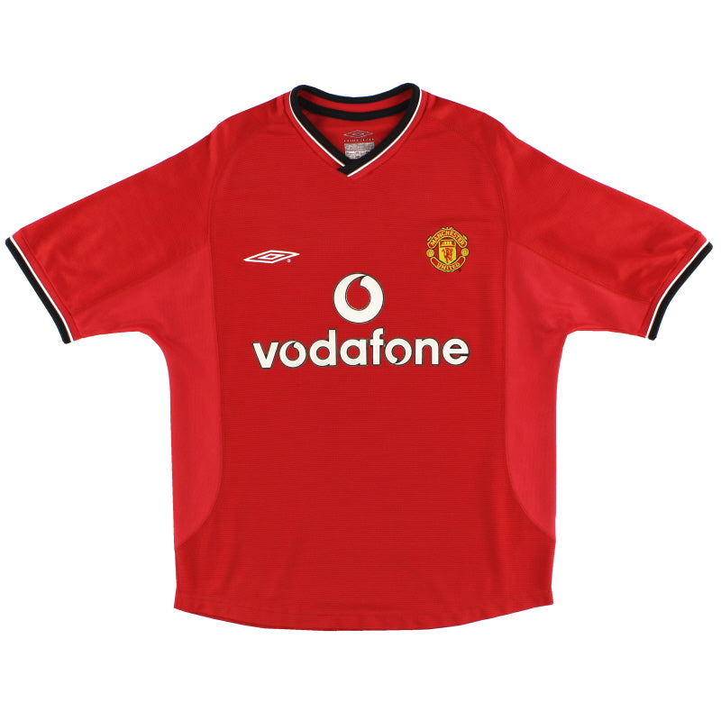 Maillot Manchester United - 2000-02 Domicile