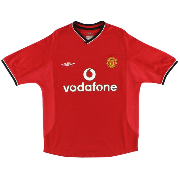 Maillot Manchester United - 2000-02 Domicile