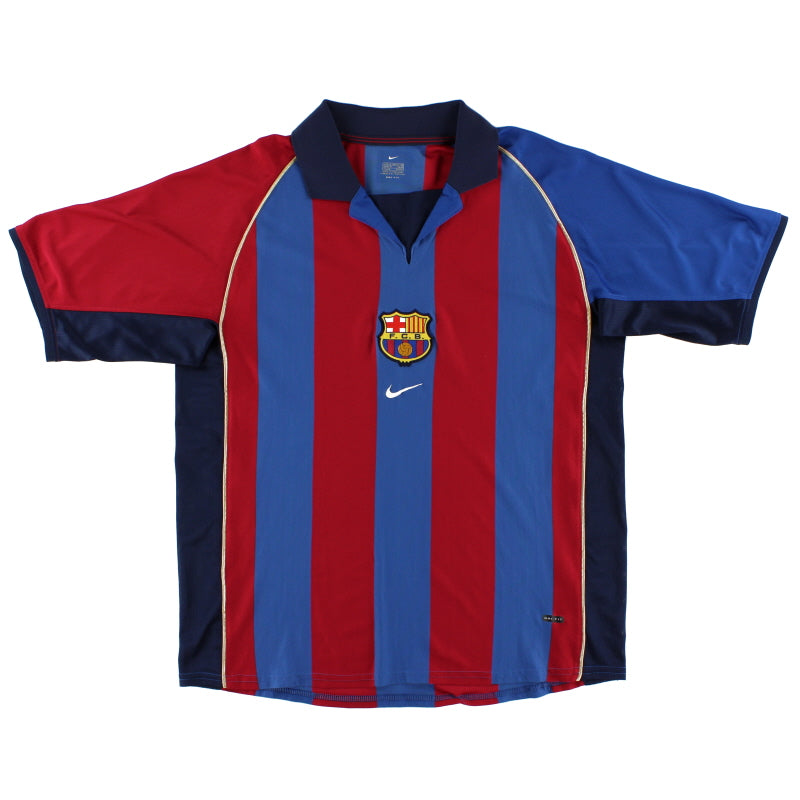Maillot Barcelone - 2001-02 Domicile