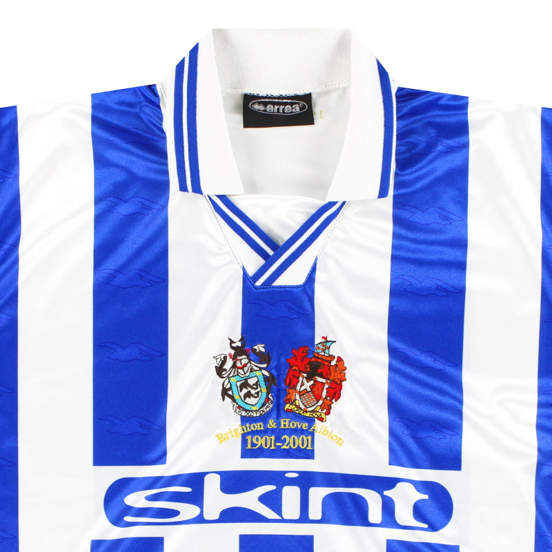 Maillot Brighton - 2001-02 Domicile