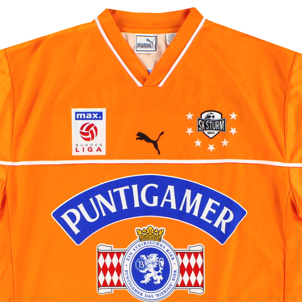 Maillot Sturm Graz - 2001-02 Extérieur