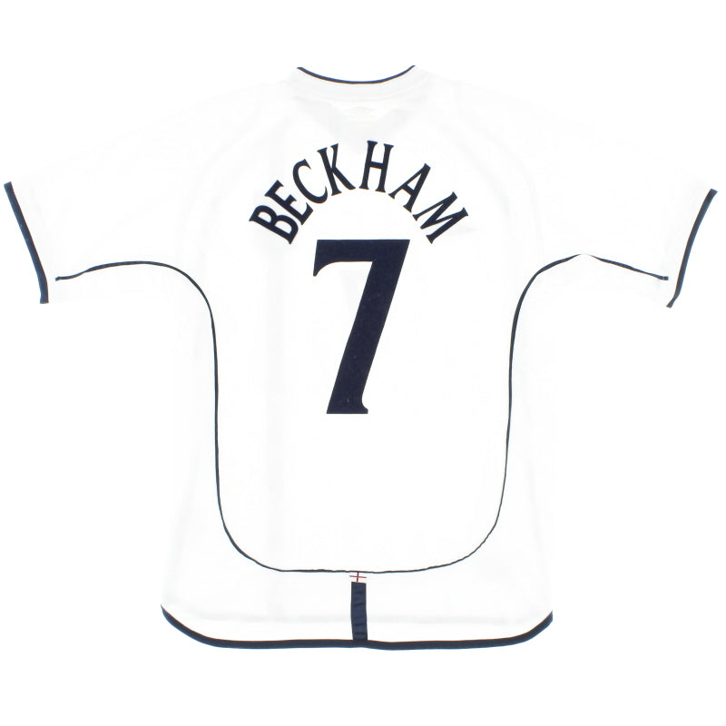 Maillot Angleterre - 2001-03 Domicile