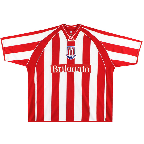 Maillot Stoke City Le Coq Sportif - 2001-03 Domicile