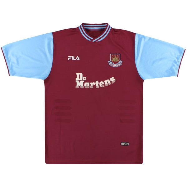 Maillot West Ham - 2001-03 Domicile