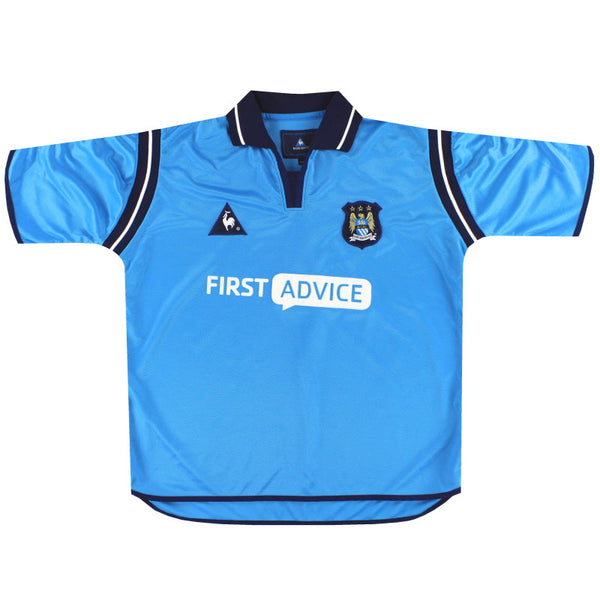 Maillot Manchester City Le Coq Sportif - 2002-03 Domicile