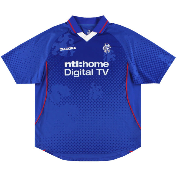 Maillot Rangers - 2002-03 Domicile