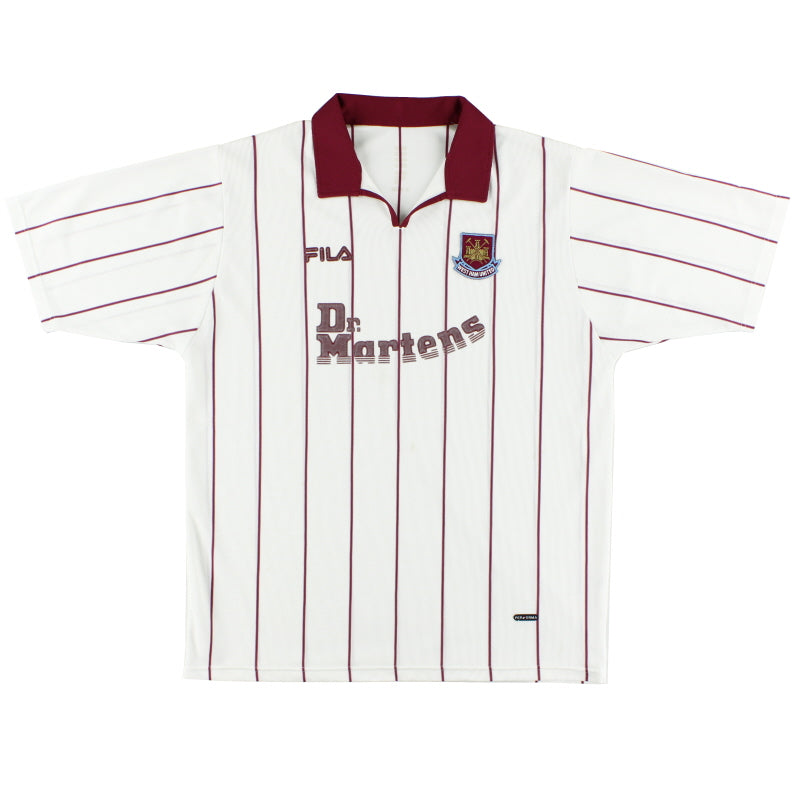 Maillot West Ham - 2002-03 Extérieur