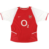 Maillot Arsenal - 2002-04 Domicile