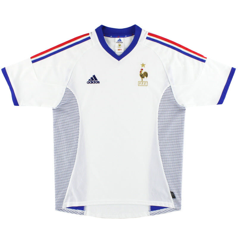 Maillot France - 2002-04 Extérieur