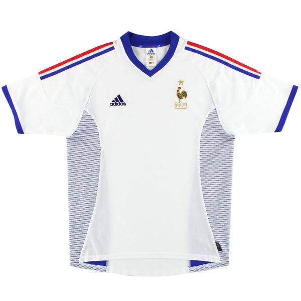 Maillot France - 2002-04 Extérieur