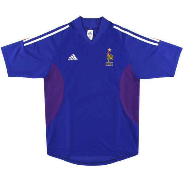 Maillot France - 2002-04 Domicile