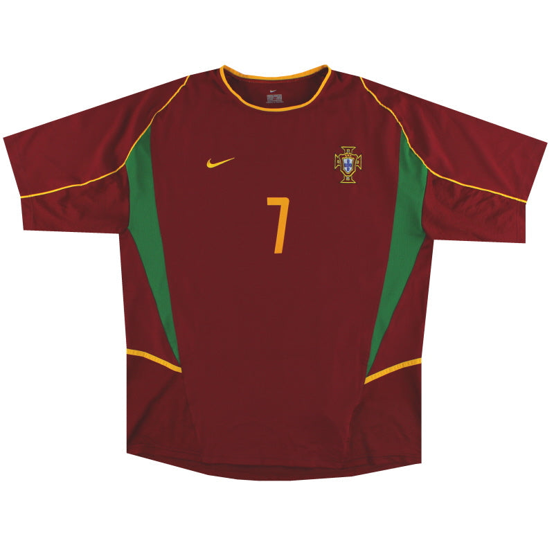 Maillot Portugal - 2002-04 Domicile
