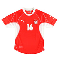 Maillot Pologne - 2002-04 Extérieur